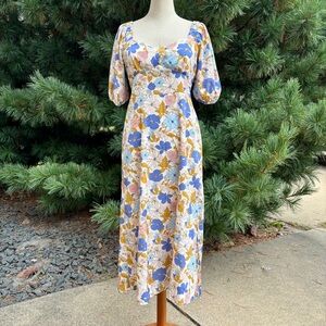 Floral Print Maxi Dress ☀️